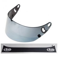 Arai GP6-2D GP-6, SK-6 Tear-Off ready plexisklo zrcadlové stříbrné